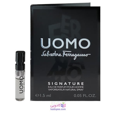 عطر جیبی مردانه سالواتوره فراگامو مدل Uomo Signature حجم 1.5 میلی لیتر