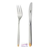 ست کارد و چنگال میوه خوری 12 پارچه ناب استیل مدل پالرمو